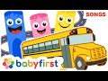 Wheels on The Bus | The Color Crew Musical | Compilation of Nursery Rhymes for Babies | Baby First