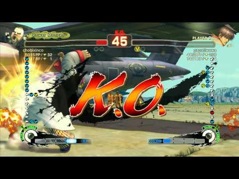 SSF4 AE: chobixinco (Rufus) vs papatiwawa (Guy) - Ranked Match (720p HD)