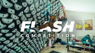 EPIC Climbing Competition! on a Home Climbing Wall | Ep 01