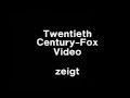20th Century Fox Video 1982 FAKE GERMAN VARIANT
