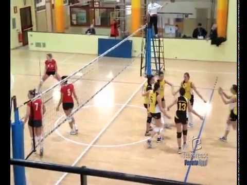 servizio Telestense LIBERA - FRUVIT OCCHIOBELLO - PALLAVOLO SANGIORGINA UD 2-3