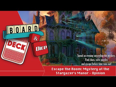 Escape the Room: Mystery at the Stargazers Manor - Opinion