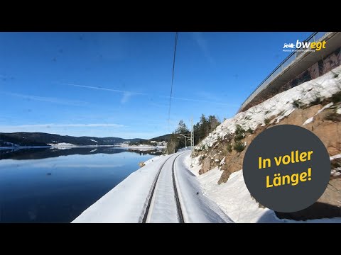 Führerstandsmitfahrt auf der Dreiseenbahn von Seebrugg nach Titisee mit bwegt