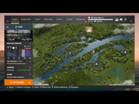 Fishing Planet Dnipro River guide 46-50 level farming