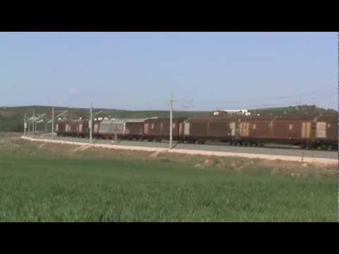 New railway track near Dimitrovgrad