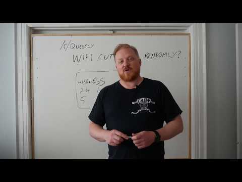 My WiFi cuts out randomly?