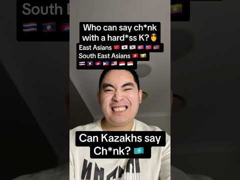 Which Asian can say Chink? Chink is a bad word for Asians like me and who can say it.