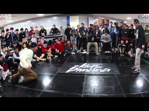 정인철 v 이진우 / Hiphop Top16 / KOD 2014 Korea 1 on 1 Chungju / Allthatbreak.com