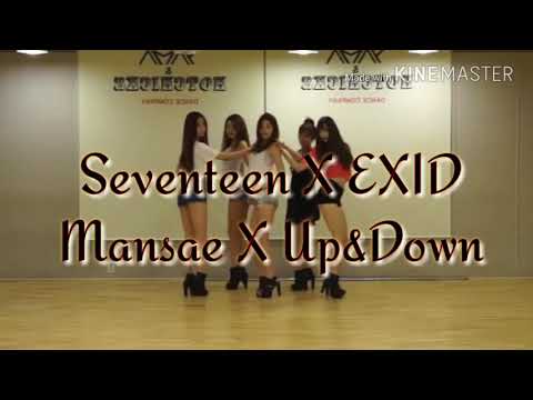 [Kpop magic] Seventeen X EXID | Mansae X Up&Down| (Mixing Video)