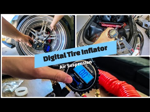 Installing Tire Inflator On An Air Suspension Setup!