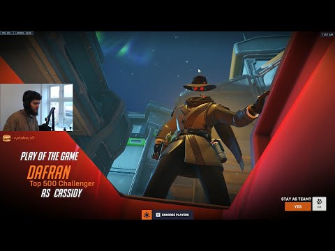OVERWATCH 2 CASSIDY DAFRAN - POTG! OVERWATCH 2 SESON 3 TOP 500 GAMEPLAY