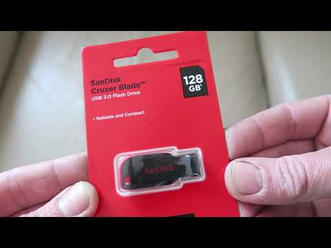 SanDisk Cruzer Blade 128GB USB 2.0 Flash Drive