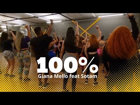 100% - Giana Mello feat Sotam | LambaDance (Coreografia) | vídeo de Edson Costa
