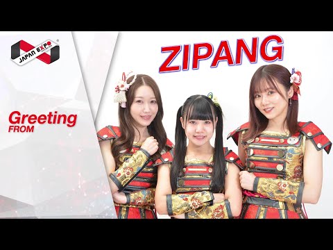 Greeting from "ZIPANG" at JAPAN EXPO THAILAND 2023