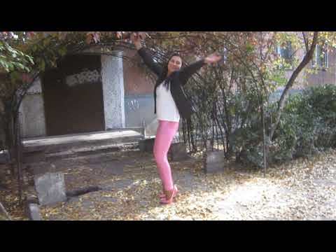 Natalia - Passion2Fashion #0289: A try for a walk in Pumps with thin 18 cm heels… too difficult!