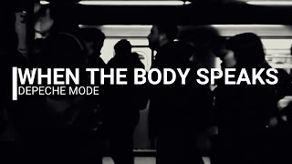 When the body speaks Karaoke - Depeche Mode