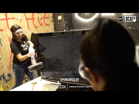 Relieve Stress By Breaking Things at Smash Therapy | Secretly Awesome