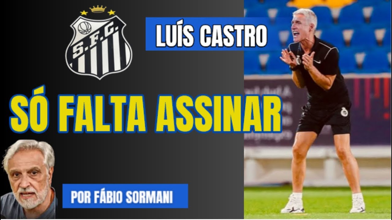 MARCELO TEIXEIRA AFIRMA QUE LUÍS CASTRO ESTÁ PRATICAMENTE FECHADO