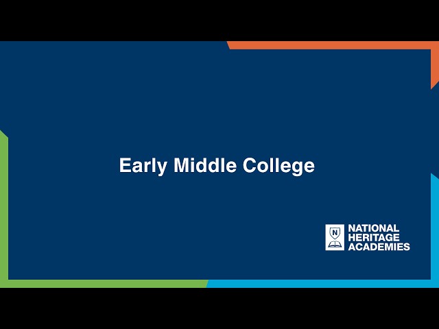 What is Early Middle College?