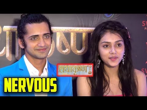 Sumedh Mudgalkar And Mallika Singh Aka Radha & Krishna Excited & Nervous For The Show Sumedh Mudgalkar And Mallika Singh Aka Radha & Krishna Excited & Nervous For The Show