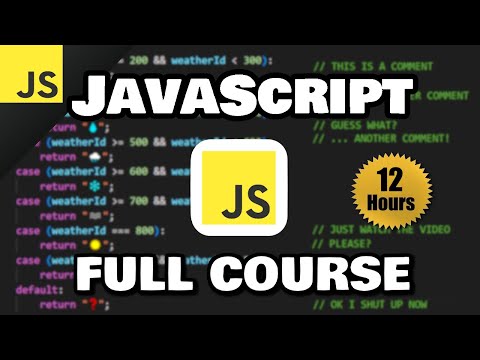 JavaScript Full Course for free ???? (2024)