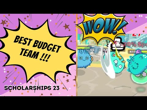 How to build a Budget top 1000 team in Axie Infinity S19