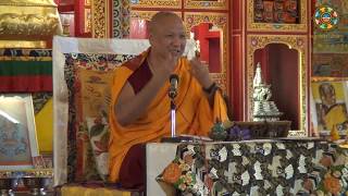 10 H.E. Sangye Nyenpa Rinpoche -The Bodhisattva&#39;s Garland of Jewel by Atisha. Session Ten.