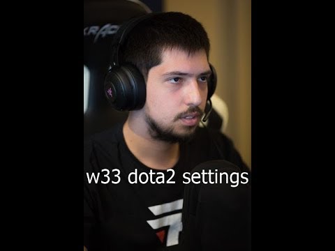 w33ha Dota 2 Settings