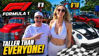 The Tallest Woman at Formula 1 Miami
