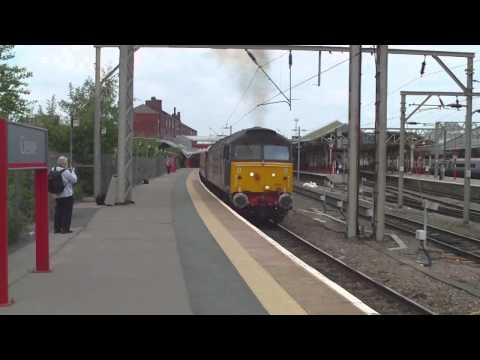 Trains @ Crewe in June 2013 - HD