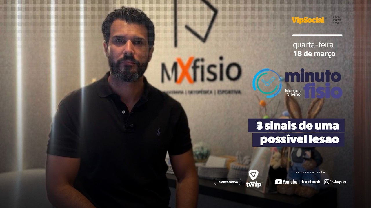 Minuto Fisio alerta: 3 sinais indicam risco de lesão
