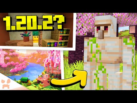 Minecraft's NEXT UPDATE IS OUT NOW! (and a huge hack happened..)