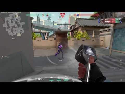 [ VALORANT ] Some headshots featuring my new Wasteland Vandal