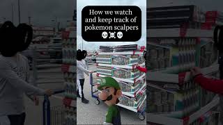 How we watch and keep track of Pokémon scalpers #shorts #pokemon