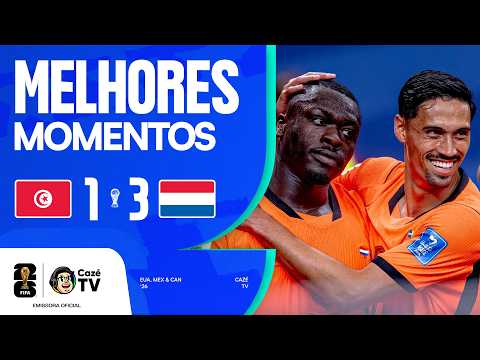 MELHORES MOMENTOS: TUNÍSIA 1 X 3 HOLANDA | COPA DO MUNDO FIFA™ 2026 | 3ª RODADA | FASE DE GRUPOS