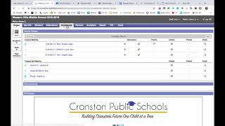 ASPEN gradebook preferences