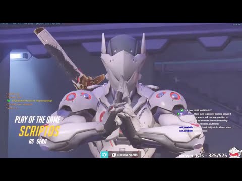 Overwatch Fastest Genji God Necros Decimating Whole Enemy Team