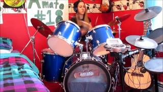 Collide - Go Radio - Drum Cover - Crazyskimgirl12