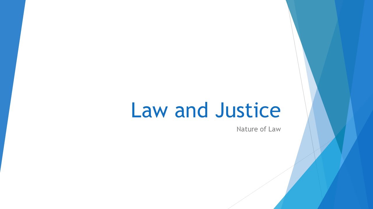Law and Justice | OCR A-Level Law