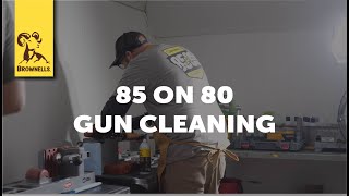 Brownells 85 on 80 Event: Cleaning Guns and Kevin Dixie Interview