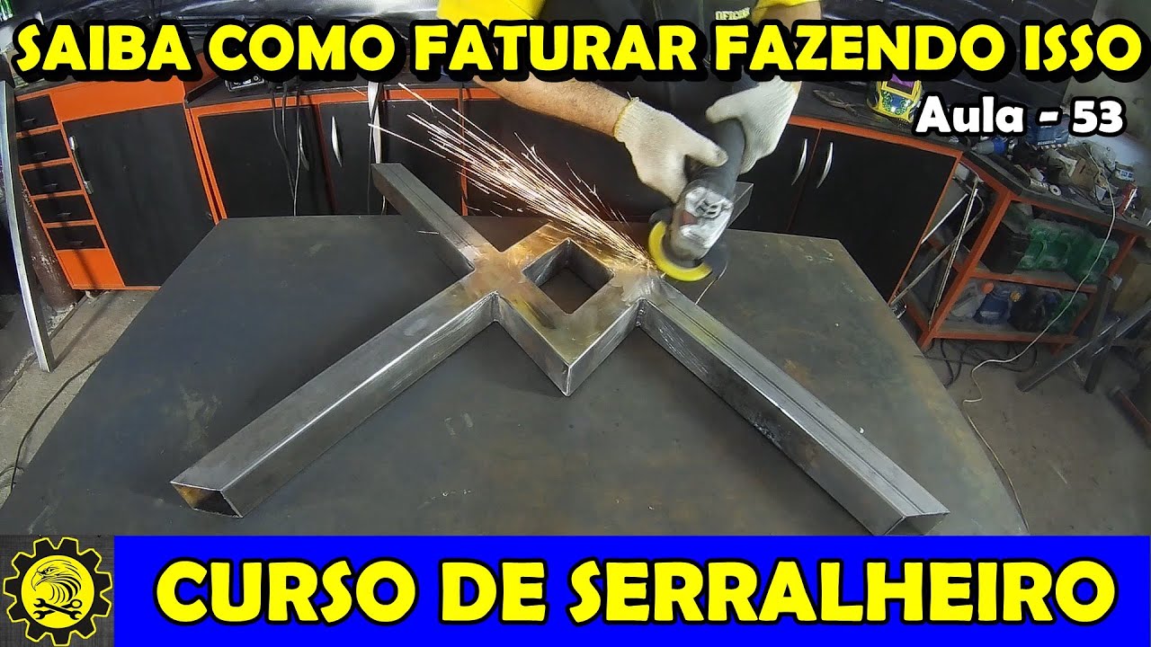 Curso de Serralheiro 53 - Como Fazer uma Mesa de Jantar Personalizada