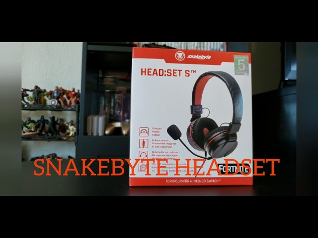 Vídeo relacionado con Snakebyte Headset S Stereo for use with Nintendo Switch Console