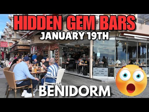 Benidorm - HIDDEN GEM Bars in the Old Town & Shopping Streets! 😲🍺