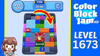 Soluzione del Livello 1673 di Color Block Jam
