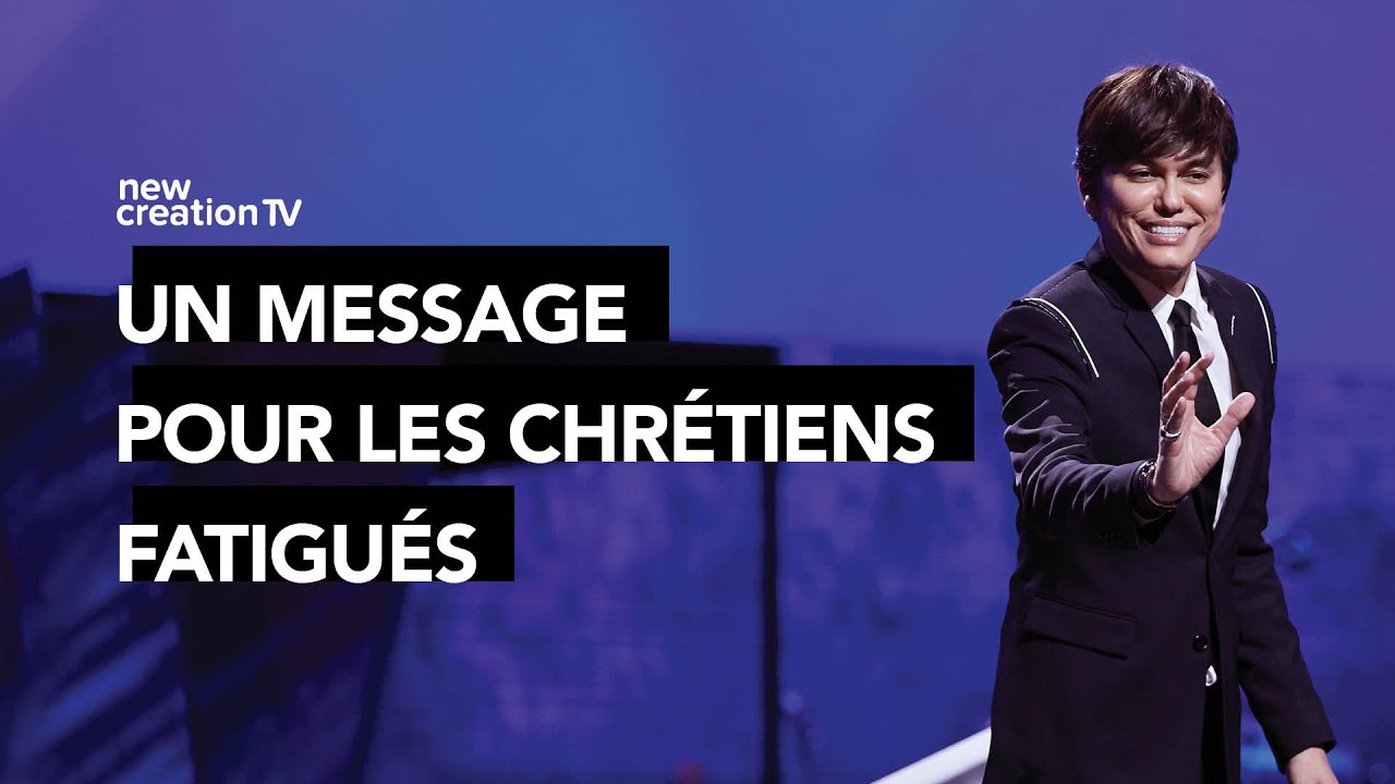 Venez ressourcer votre âme fatiguée | Joseph Prince | New Creation TV Français