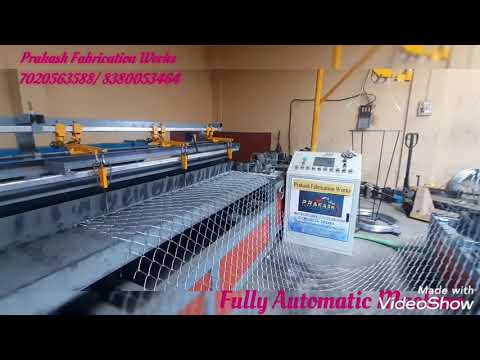 Fully Automatic Single Wire Chain Fencing Machine