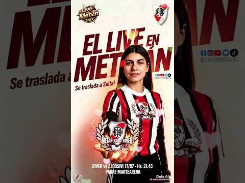 Live de Metán se va a Salta exclusivo Argentina vs Inglaterra Mi 15/07 - 16hs TikTok @metanesderiver