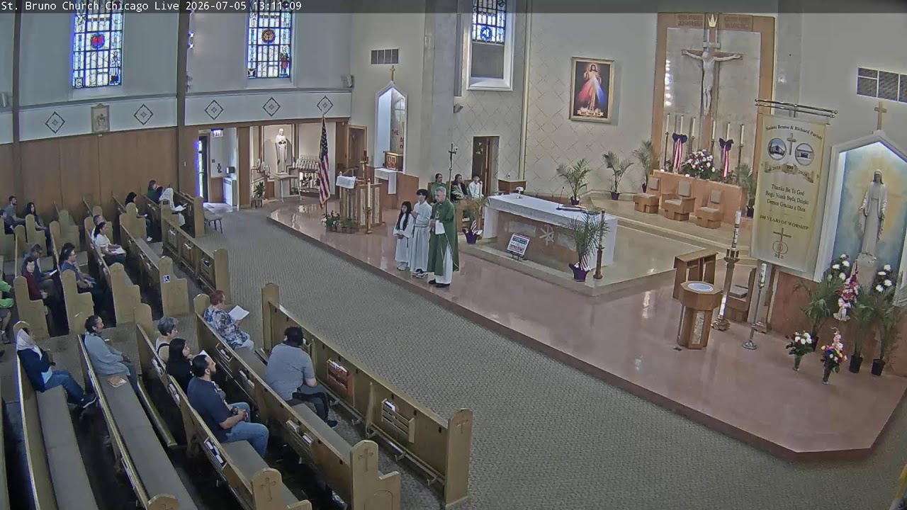 Live webcam view of Interior de la Iglesia de San Bruno