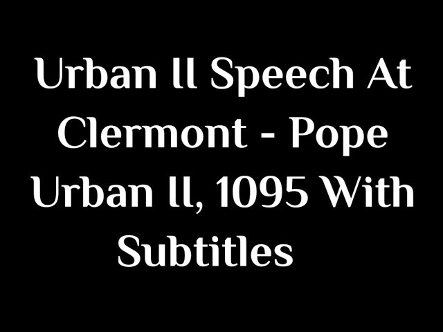 英語のPope urban iiのビデオ発音