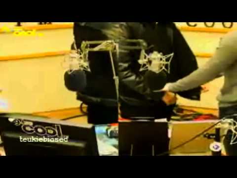 111219 Sukira - Ryeowook getting slapped [clip] ~